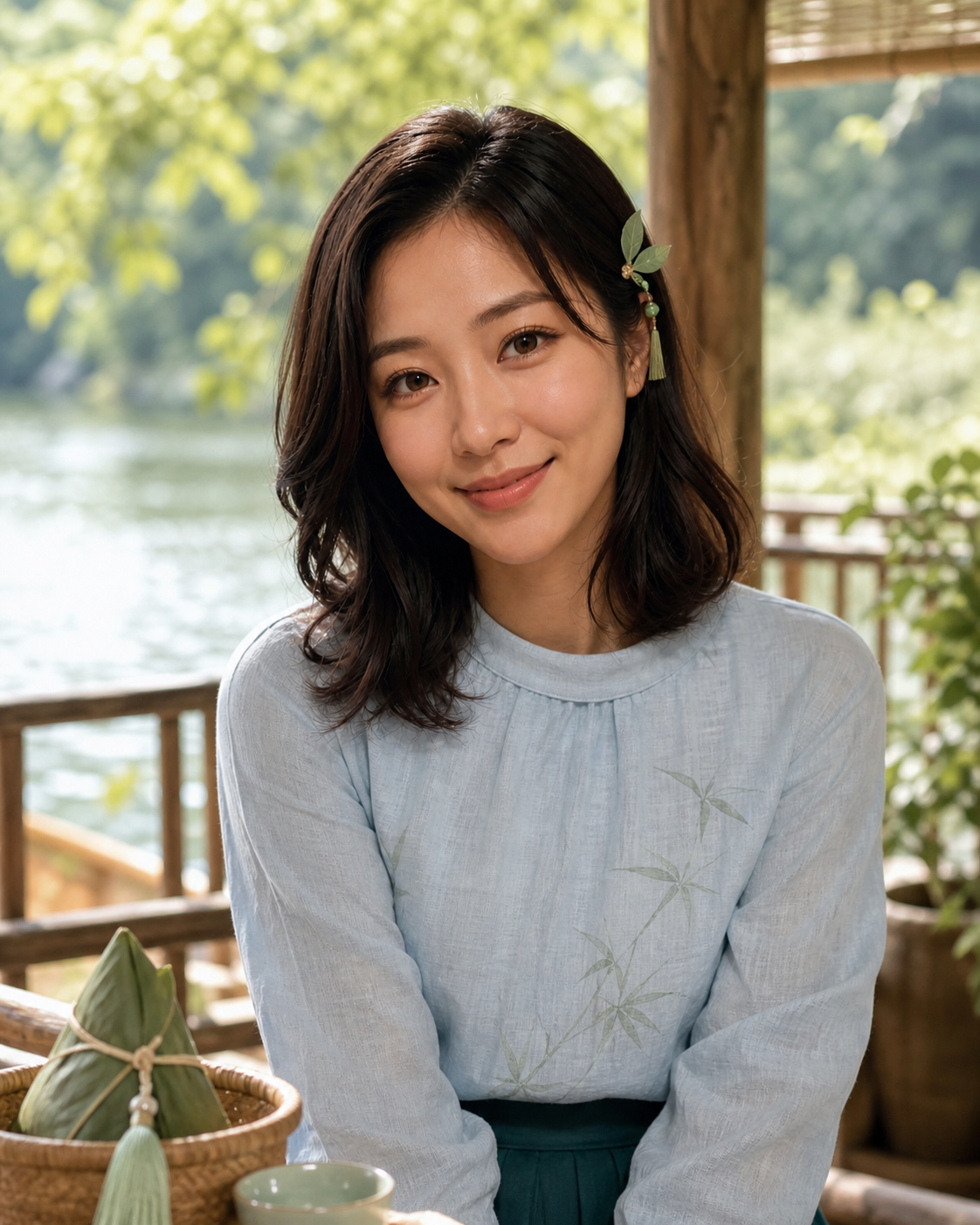 LUNA 竹影清夏亞麻